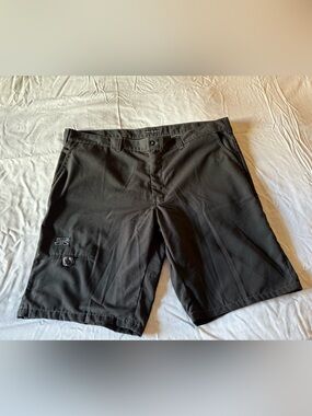 Grunt Style Black Flat Front Men's Shorts Waist 44”
